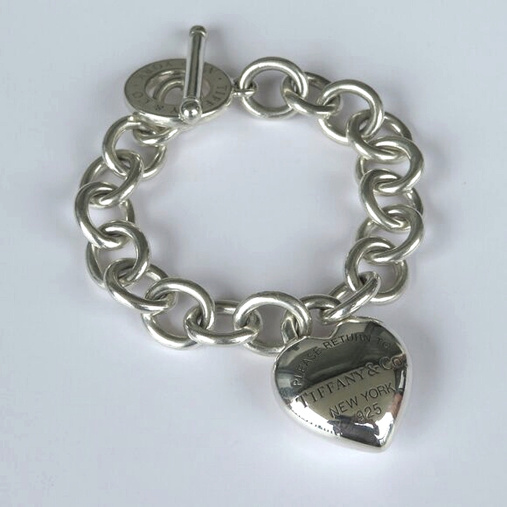 Tiffany & Co Full Heart Toggle Bracelet